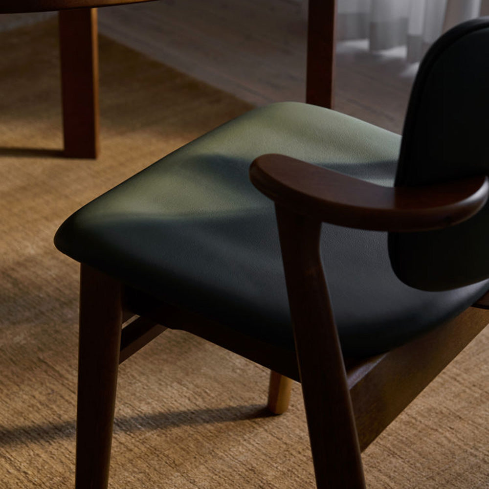 Artek（アルテック）DOMUS CHAIR（ドムスチェア）Beauty versions 背座張り（ファブリック/レザー）