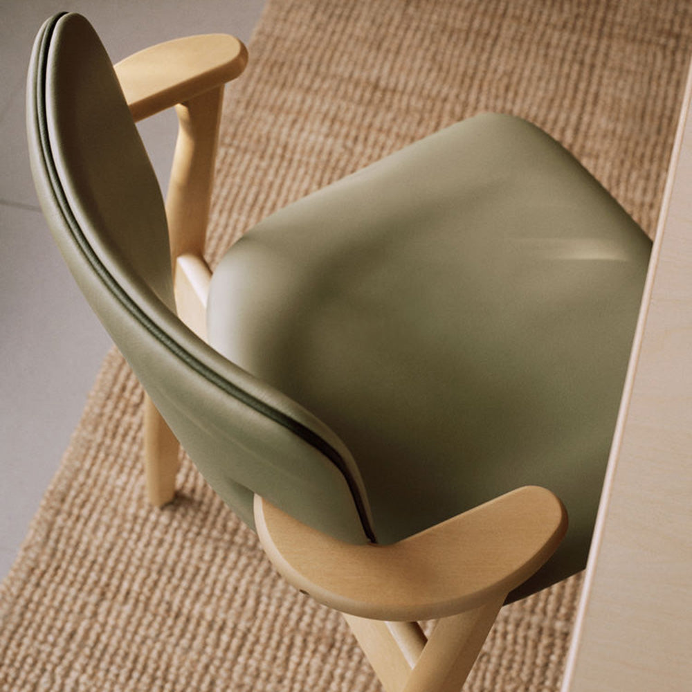 Artek（アルテック）DOMUS CHAIR（ドムスチェア）Beauty versions 背座張り（ファブリック/レザー）