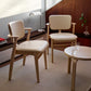 Artek（アルテック）DOMUS CHAIR（ドムスチェア）Beauty versions 背座張り（ファブリック/レザー）