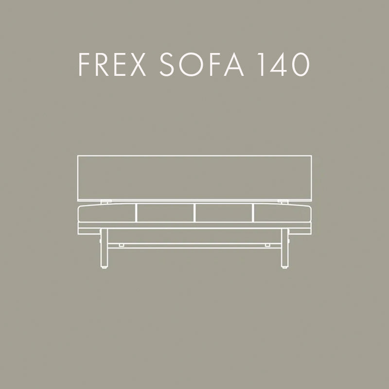広松木工 FREX フレックスソファ（スチール脚）幅126／140／154／168／182／196／210 [7サイズ]