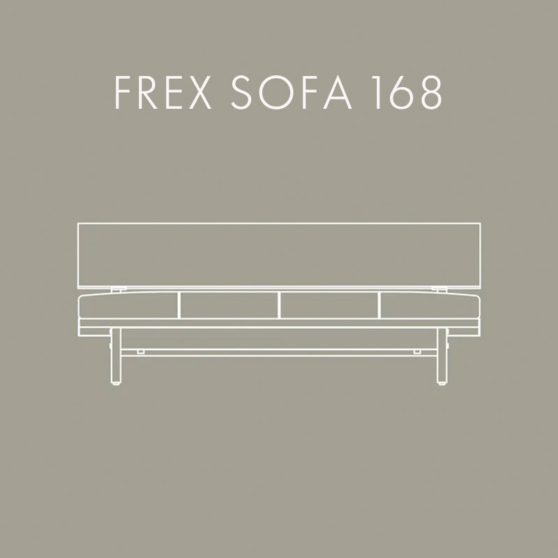 広松木工 FREX フレックスソファ（スチール脚）幅126／140／154／168／182／196／210 [7サイズ]