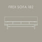 広松木工 FREX フレックスソファ（スチール脚）幅126／140／154／168／182／196／210 [7サイズ]