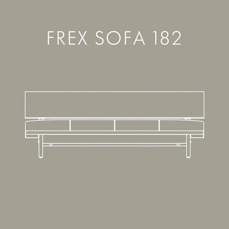 広松木工 FREX フレックスソファ（スチール脚）幅126／140／154／168／182／196／210 [7サイズ]