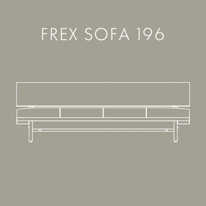 広松木工 FREX フレックスソファ（スチール脚）幅126／140／154／168／182／196／210 [7サイズ]