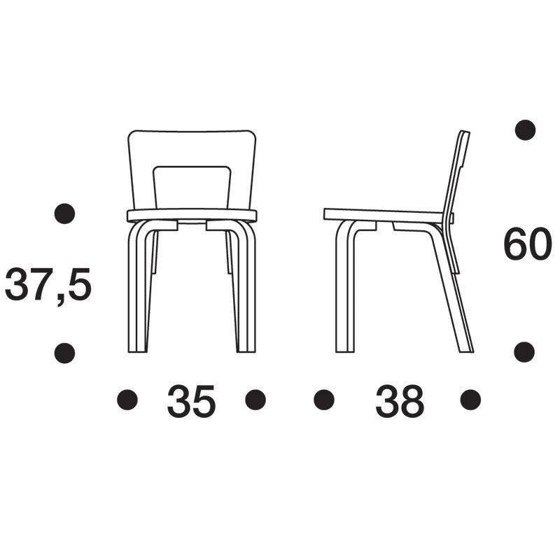 Artek（アルテック） N65 子供用チェア