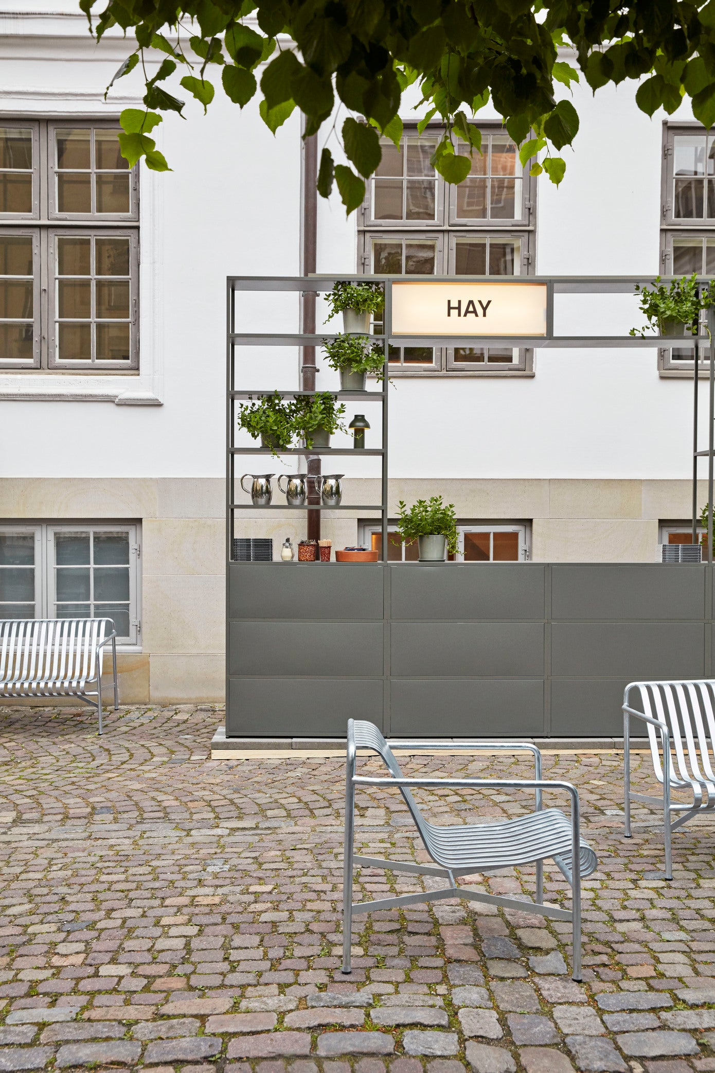 HAY（ヘイ）PALISSADE（パリサード）LOUNGE CHAIR LOW - HOT GALVANISED