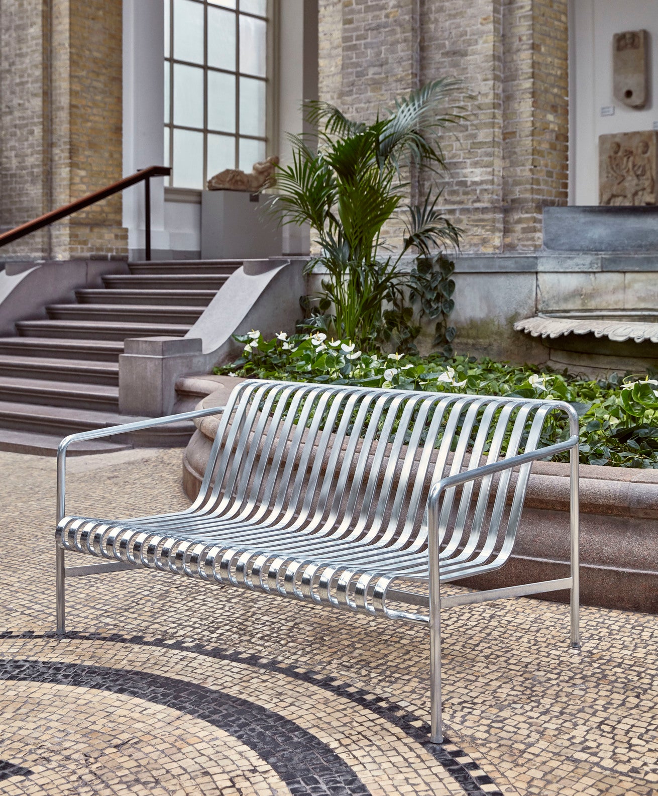 HAY（ヘイ）PALISSADE（パリサード）LOUNGE SOFA - HOT GALVANISED