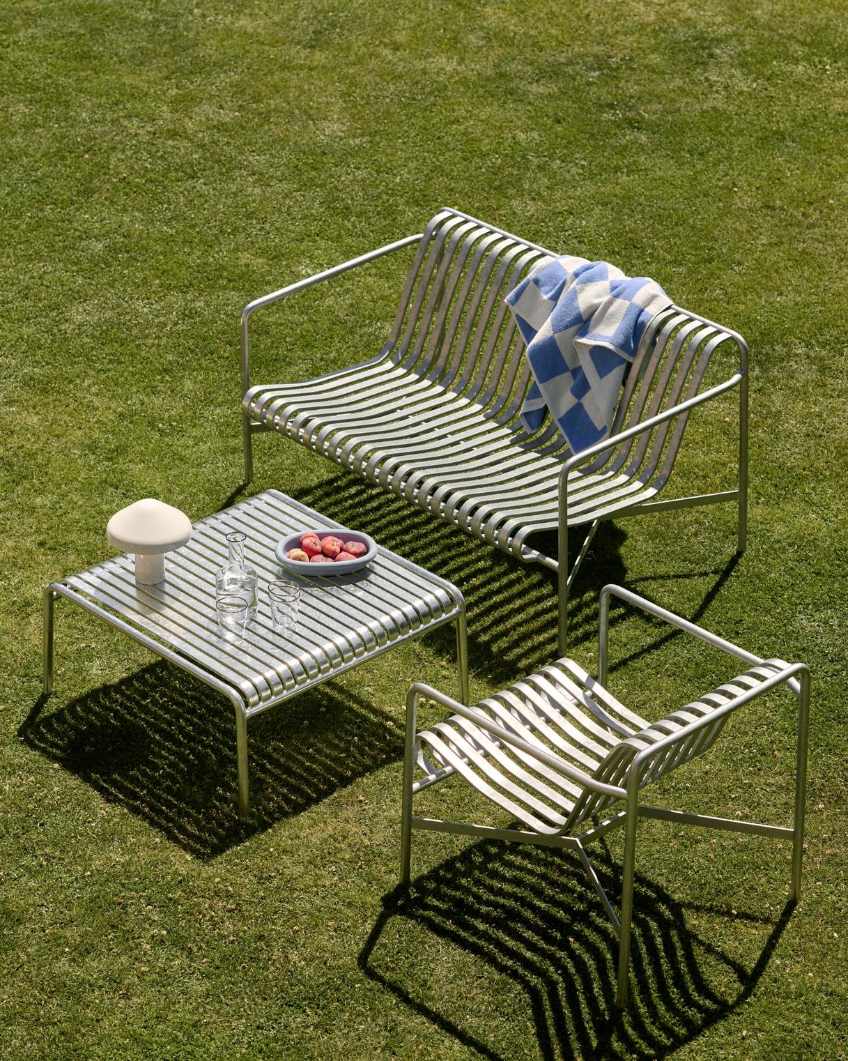 HAY（ヘイ）PALISSADE（パリサード）LOUNGE SOFA - HOT GALVANISED