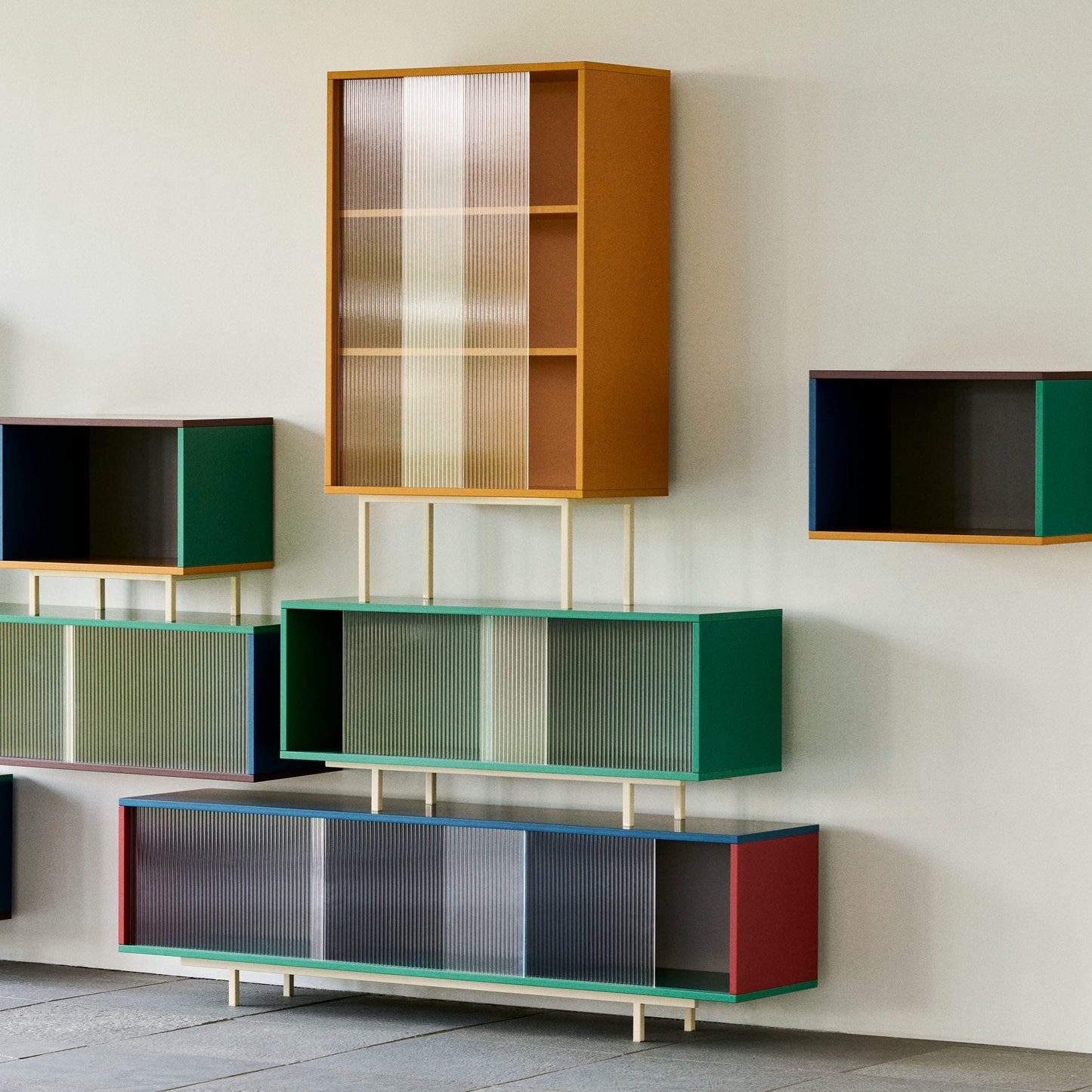HAY(ヘイ)COLOUR CABINET（カラーキャビネット）COLOUR CABINET FLOOR L DOOR(シェルフ)