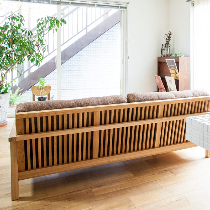 FLANNEL SOFA（フランネルソファ）STRAND（ストランド） 3人掛けソファ・オーク