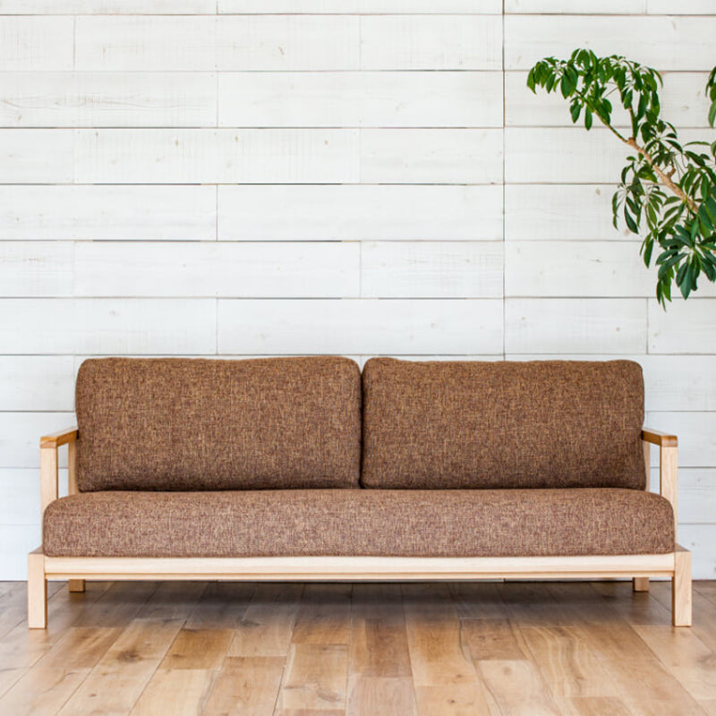 FLANNEL SOFA（フランネルソファ）STRAND（ストランド） 3人掛けソファ・オーク