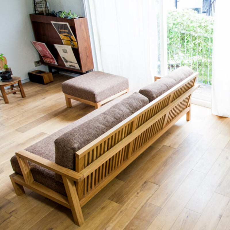 FLANNEL SOFA（フランネルソファ）STRAND（ストランド） 3人掛けソファ・オーク