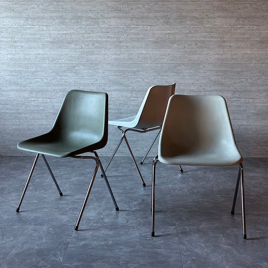 PACIFIC FANITURE SERVICE（パシフィックファニチャーサービス）ROBIN DAY POLYSIDE CHAIR（ロビンデイ ポリサイドチェア ） / Chrome Frame