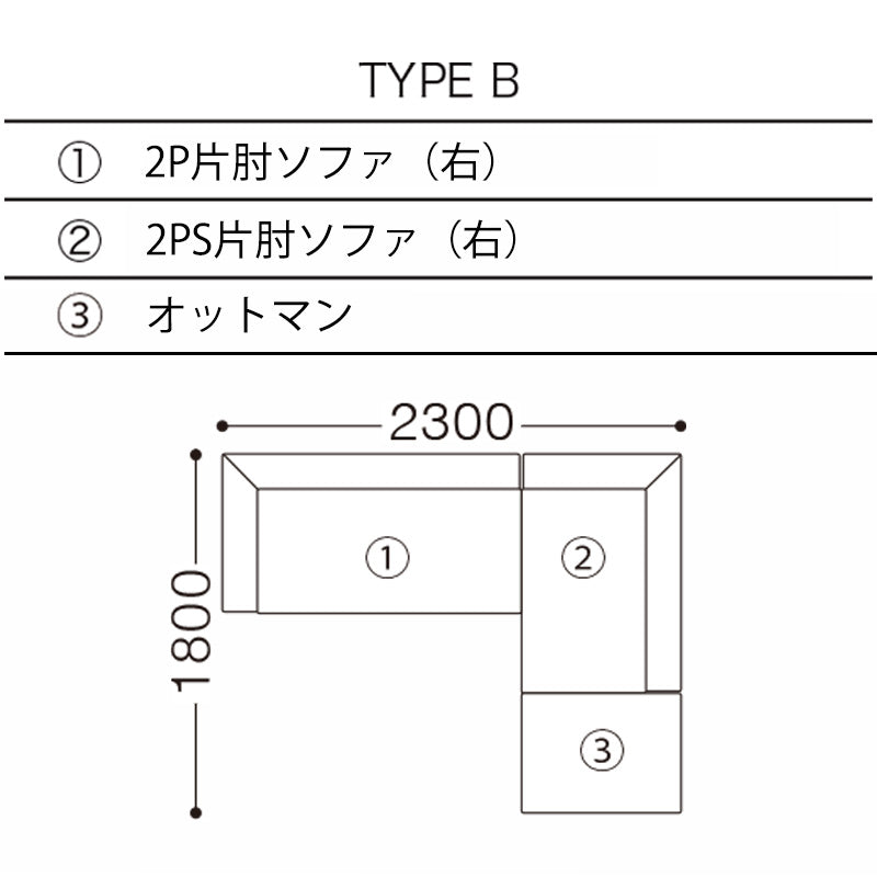 formax（フォルマックス）TERMINAL UNO MEDIUM（ターミナル ウノ ミディアム）ユニットタイプ（カウチソファetc）