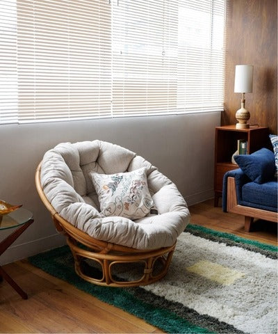 ACME Furniture（アクメファニチャー）WICKER EASY CHAIR（ウィッカーイージーチェア）2nd IVORY