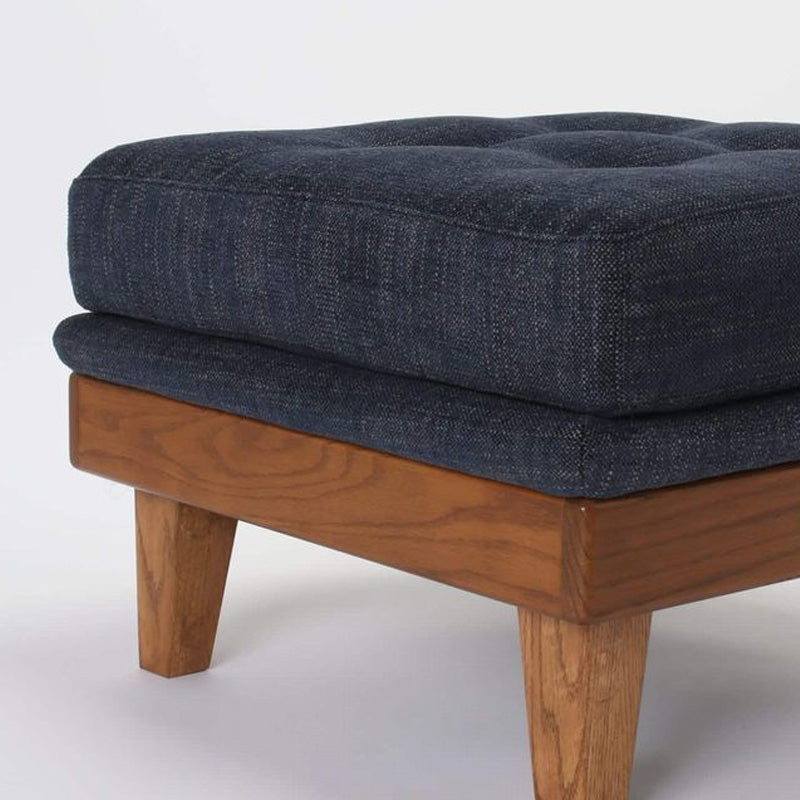 ACME Furniture（アクメファニチャー） ウィンダン オットマン GREEN／NAVY