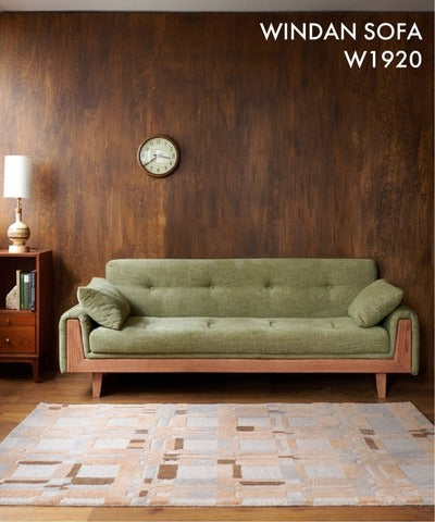 ACME Furniture（アクメファニチャー）WINDAN Feather SOFA（ウィンダンフェザーソファ ）GREEN／NAVY