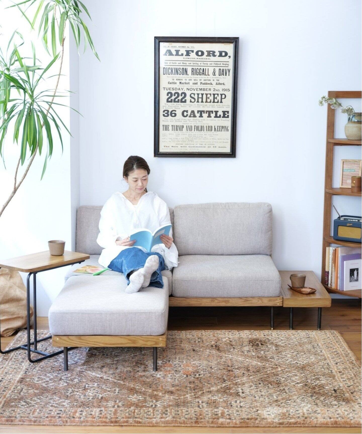 JOURNAL STANDARD FURNITURE（ジャーナルスタンダードファニチャー ）リルエンドテーブル 2nd
