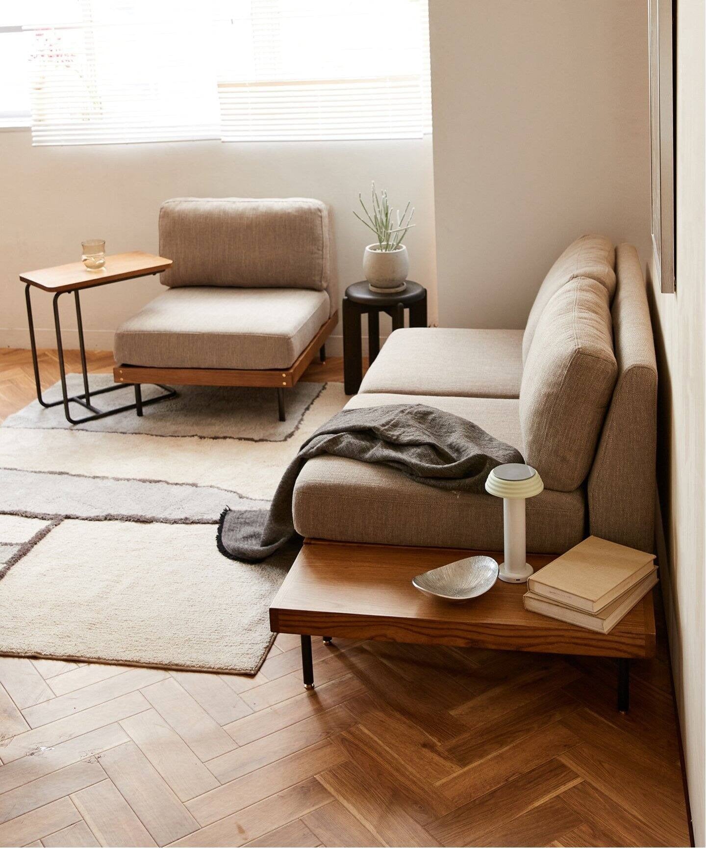 JOURNAL STANDARD FURNITURE（ジャーナルスタンダードファニチャー ）リルエンドテーブル 2nd