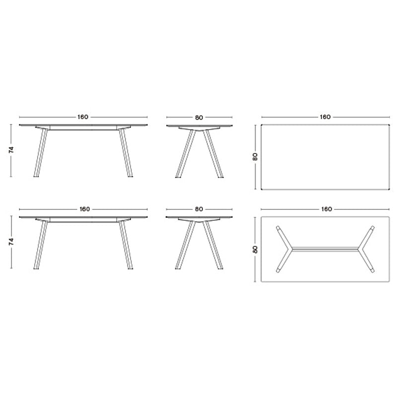 【トートバッグプレゼント／組立設置無料】HAY(ヘイ)COPENHAGUE（コペンハーグ） CPH 30 / L160 x W80 x H74