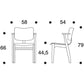 Artek（アルテック）ドムスチェア 板座