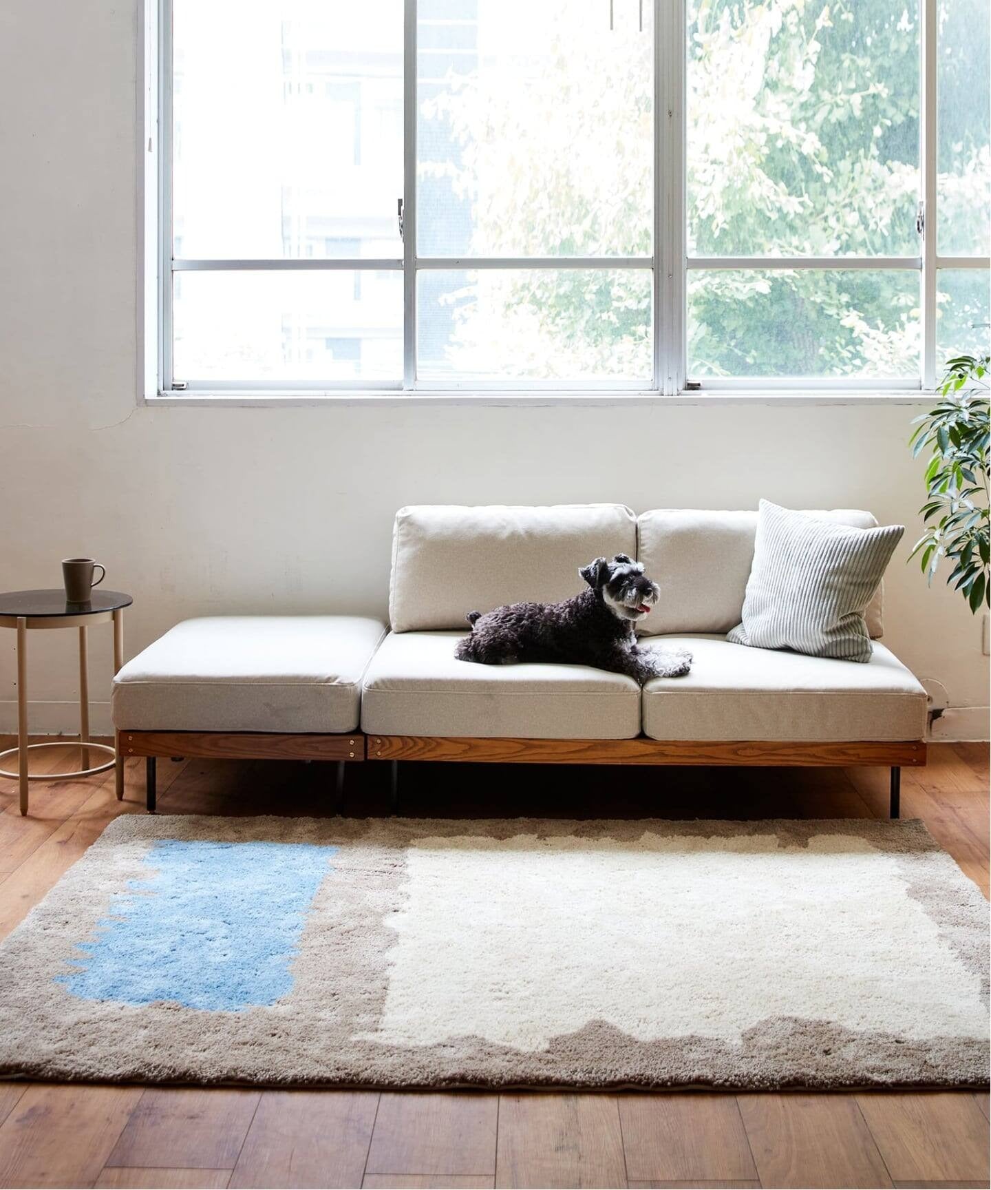 JOURNAL STANDARD FURNITURE（ジャーナルスタンダードファニチャー ） リルソファー 2P 25AW Fabric アイボリー