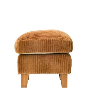 ACME Furniture（アクメファニチャー）JETTY FEATHER OTTOMAN MUSTARD（ジェティー フェザー オットマン マスタード ）