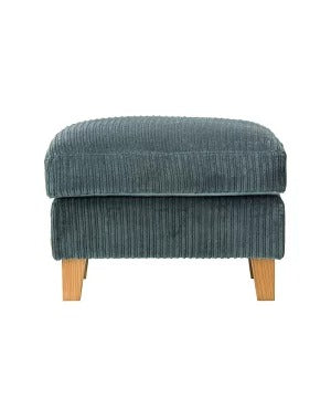ACME Furniture（アクメファニチャー）JETTY FEATHER OTTOMAN NAVY（ジェティー フェザー オットマン ネイビー ）