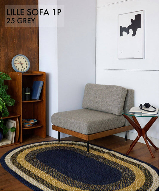 JOURNAL STANDARD FURNITURE（ジャーナルスタンダードファニチャー ） リルソファー 1シーター グレー