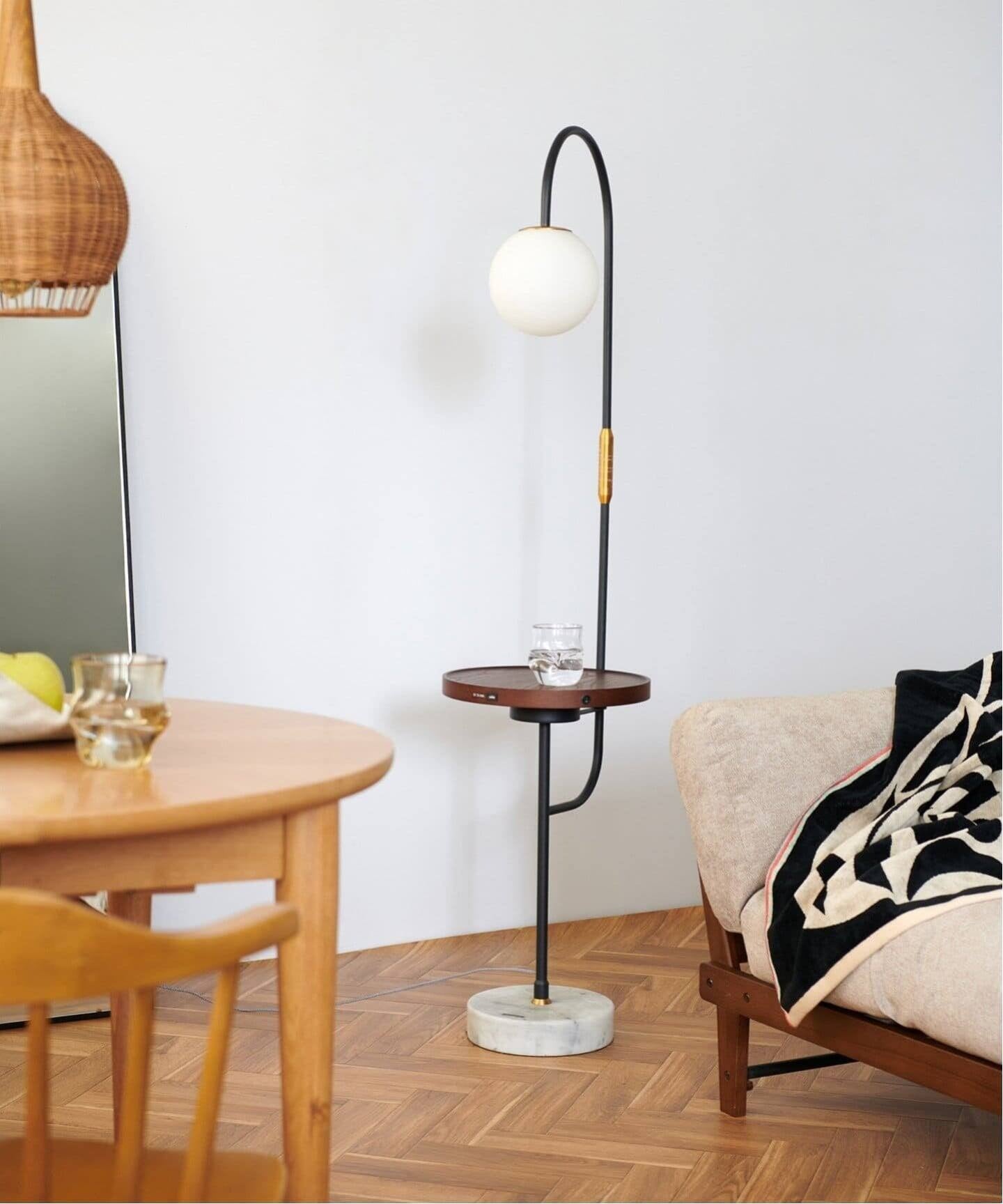JOURNAL STANDARD FURNITURE（ジャーナルスタンダードファニチャー ）EUREKA FLOOR LAMP（エウレカ フロア ランプ）USB A&C