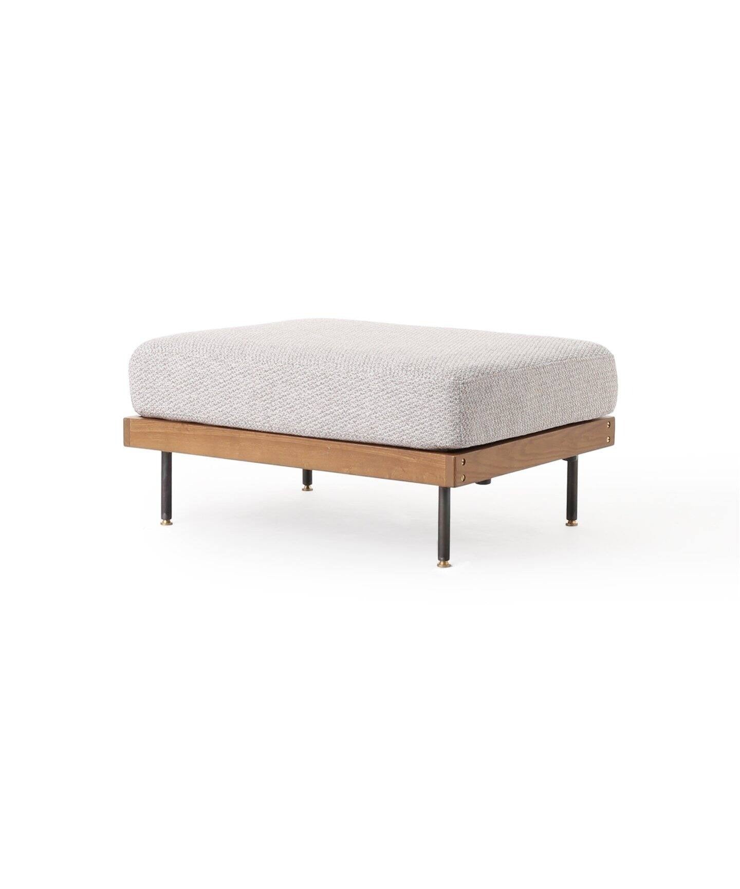 JOURNAL STANDARD FURNITURE（ジャーナルスタンダードファニチャー ） リル オットマン 2ND 25 アイボリー