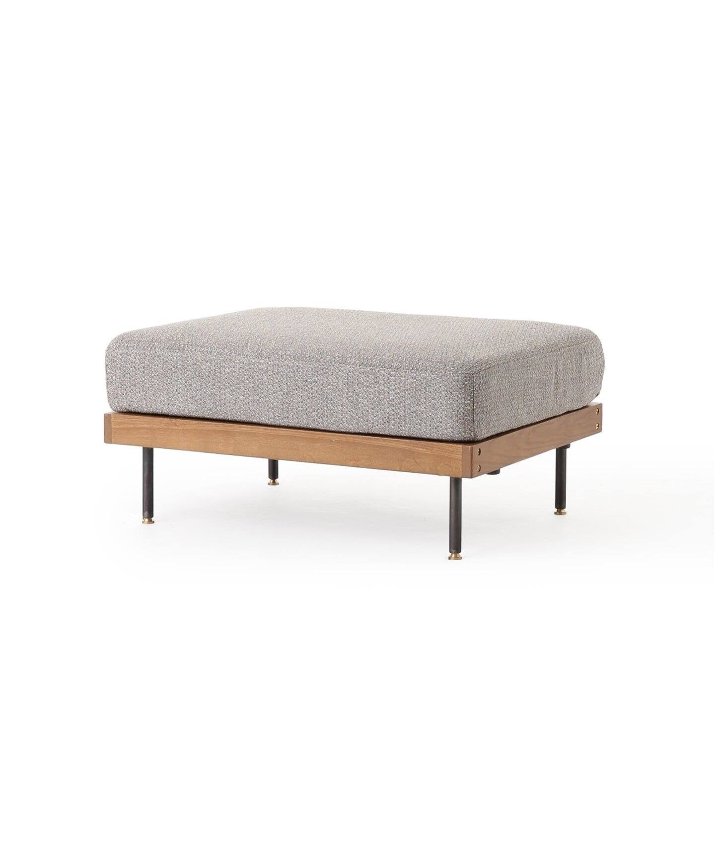 JOURNAL STANDARD FURNITURE（ジャーナルスタンダードファニチャー ） リル オットマン 2ND 25 グレー