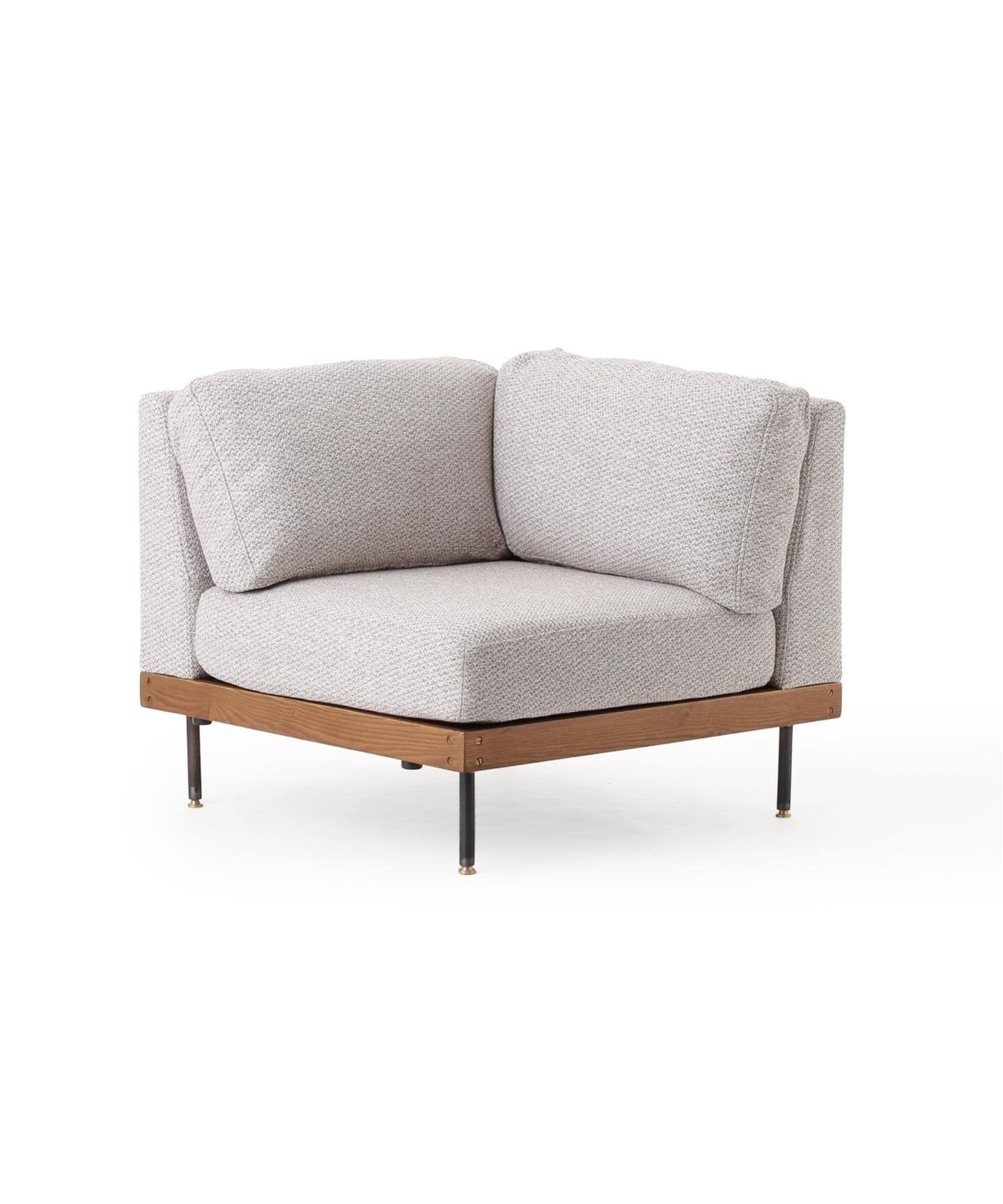 JOURNAL STANDARD FURNITURE（ジャーナルスタンダードファニチャー ） リルコーナーソファ 2ND 25 アイボリー