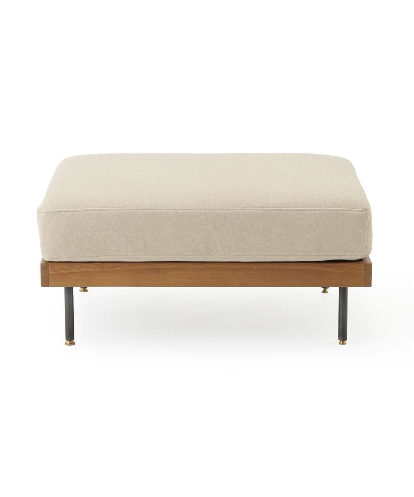 JOURNAL STANDARD FURNITURE（ジャーナルスタンダードファニチャー ） リル オットマン 25AW Fabric アイボリー