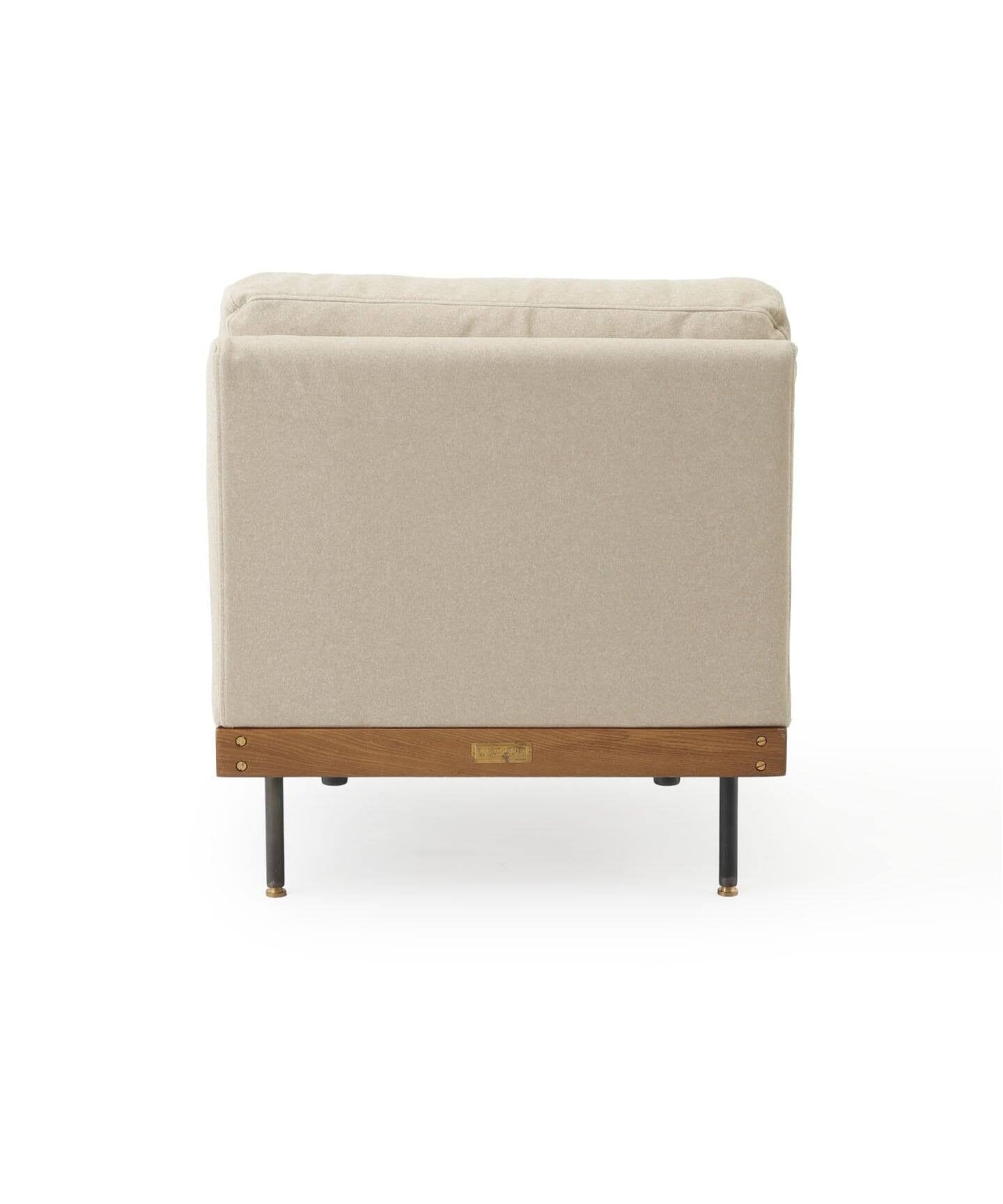 JOURNAL STANDARD FURNITURE（ジャーナルスタンダードファニチャー ） リルソファー 1P 25AW Fabric アイボリー