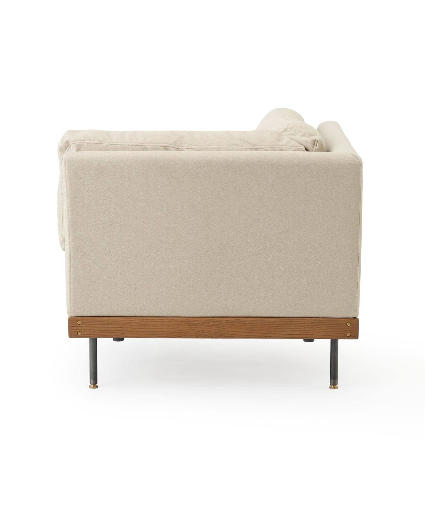 JOURNAL STANDARD FURNITURE（ジャーナルスタンダードファニチャー ） リルコーナーソファ 25AW Fabricアイボリー
