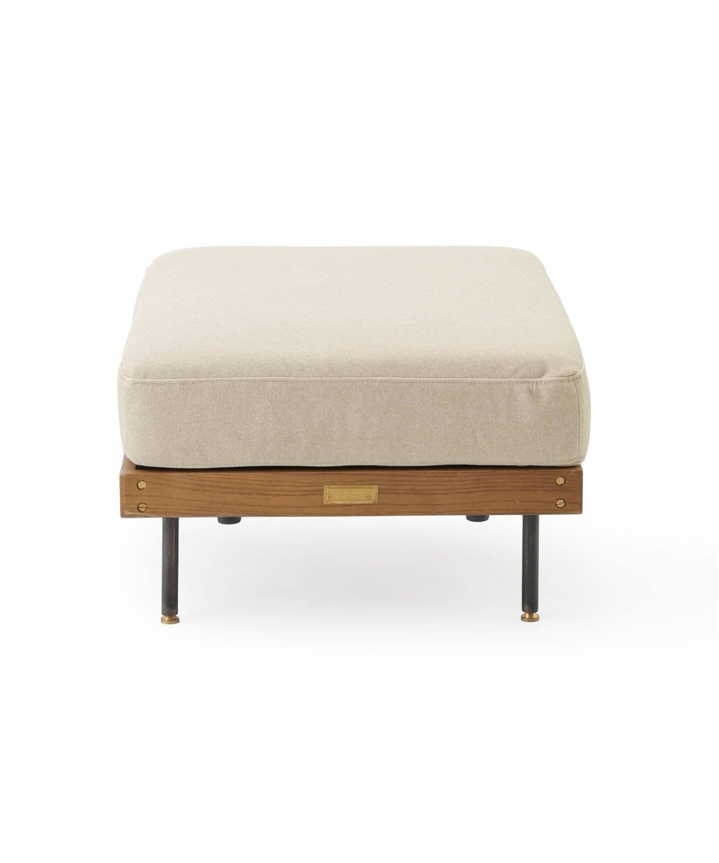 JOURNAL STANDARD FURNITURE（ジャーナルスタンダードファニチャー ） リル オットマン 25AW Fabric アイボリー