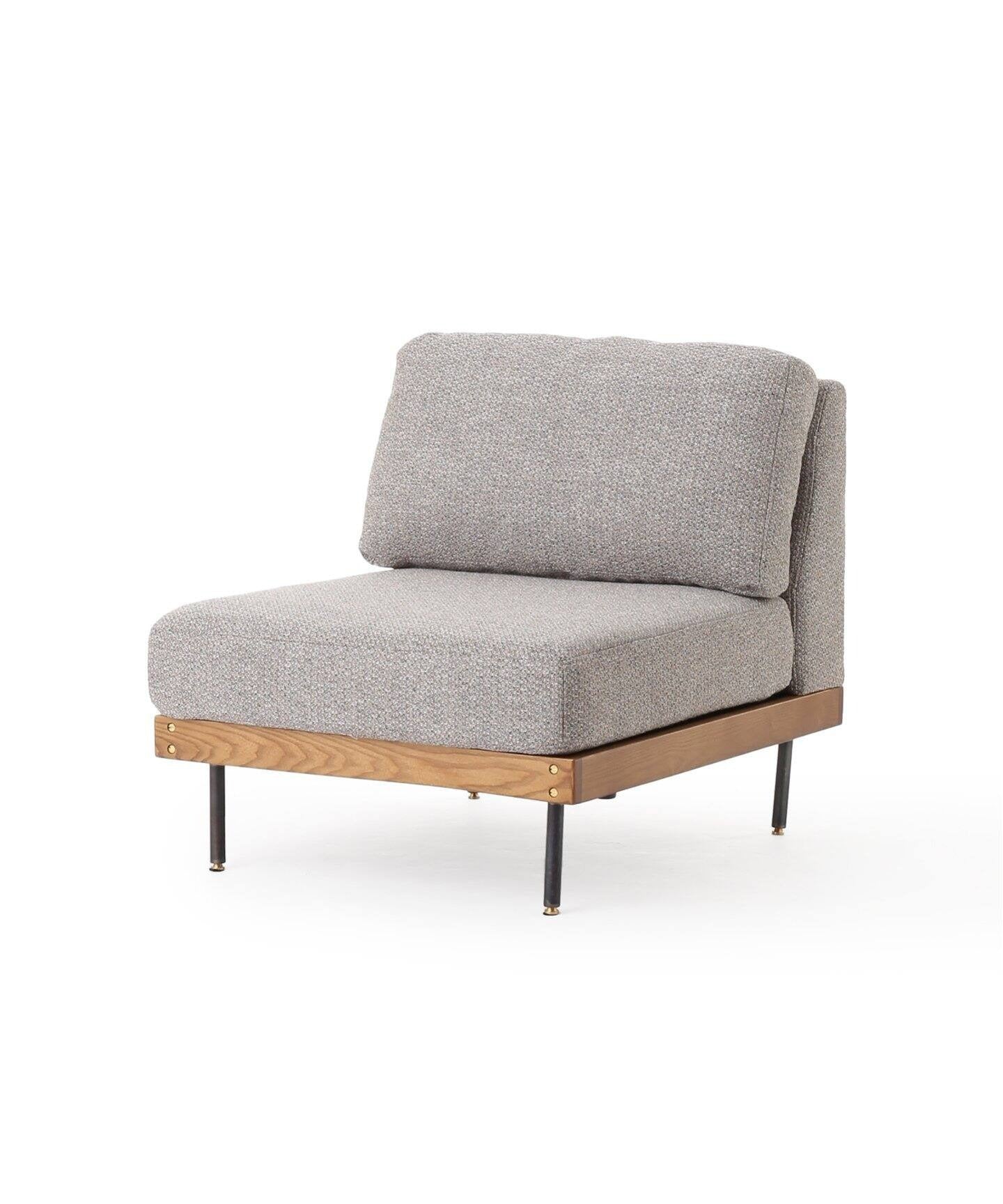 JOURNAL STANDARD FURNITURE（ジャーナルスタンダードファニチャー ） リルソファー 1P 2ND 25 グレー