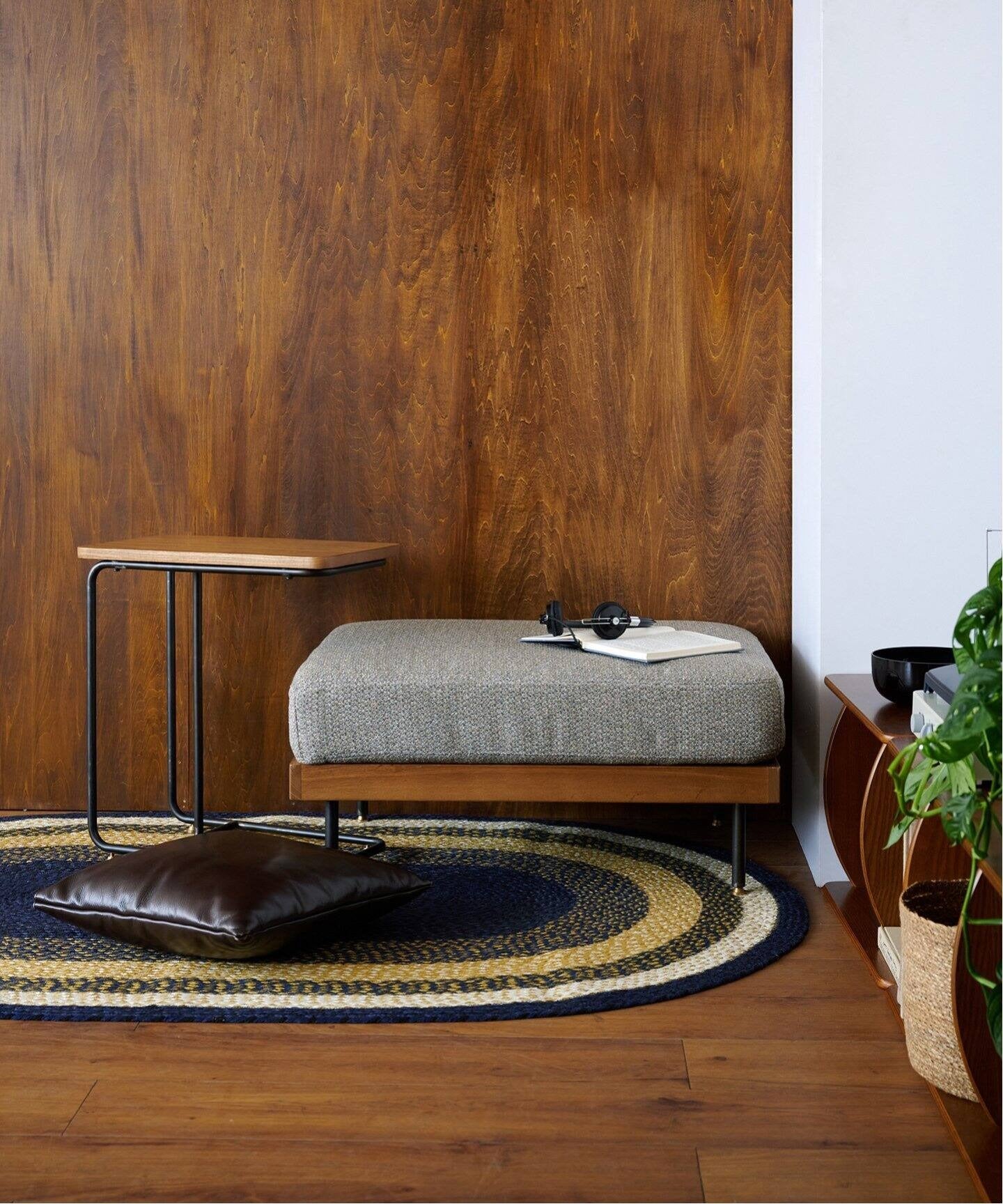 JOURNAL STANDARD FURNITURE（ジャーナルスタンダードファニチャー ） リル オットマン 2ND 25 グレー