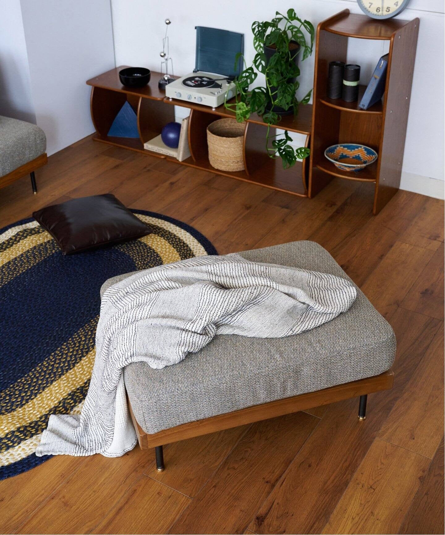 JOURNAL STANDARD FURNITURE（ジャーナルスタンダードファニチャー ） リル オットマン 2ND 25 グレー