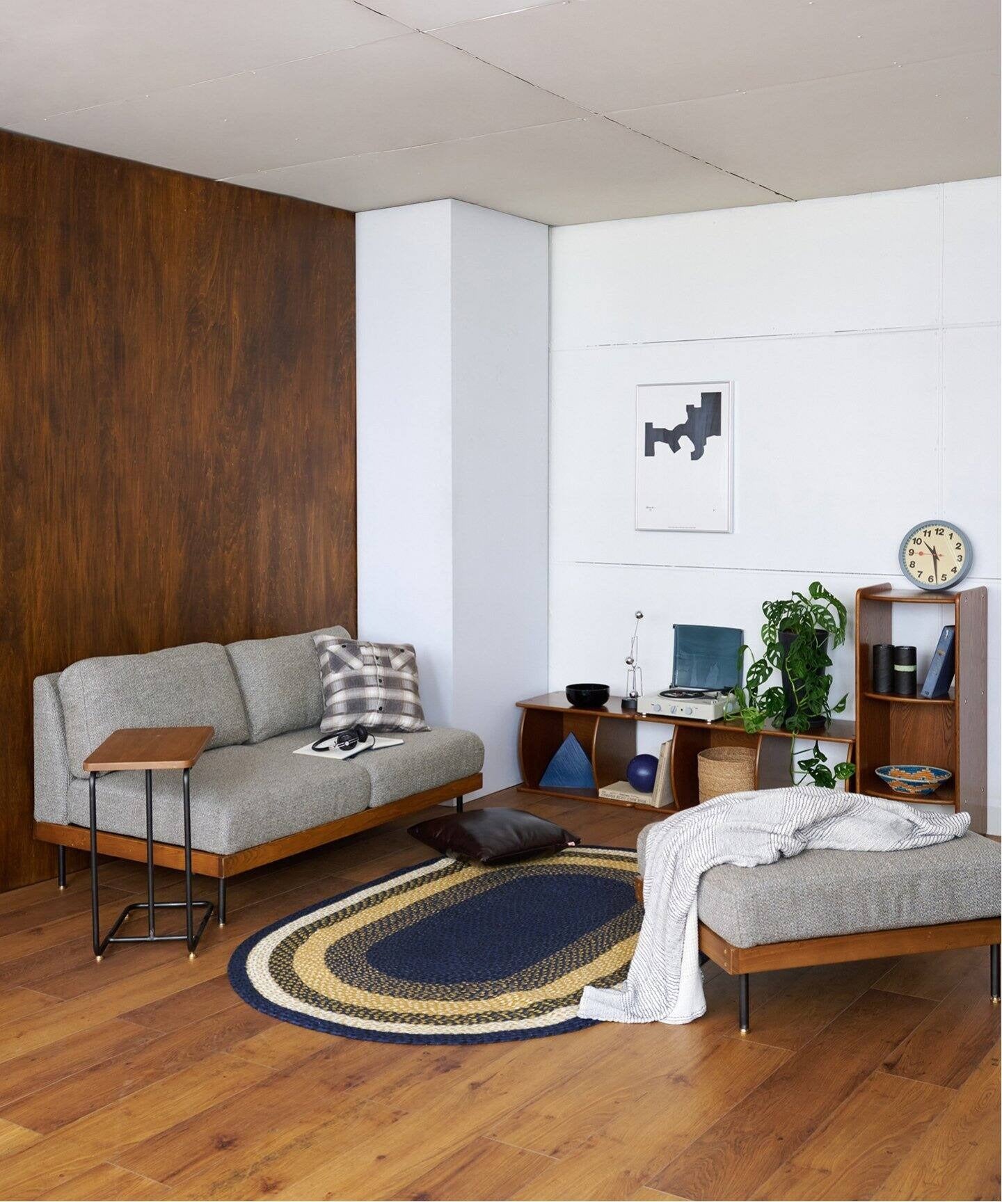 JOURNAL STANDARD FURNITURE（ジャーナルスタンダードファニチャー ） リル オットマン 2ND 25 グレー