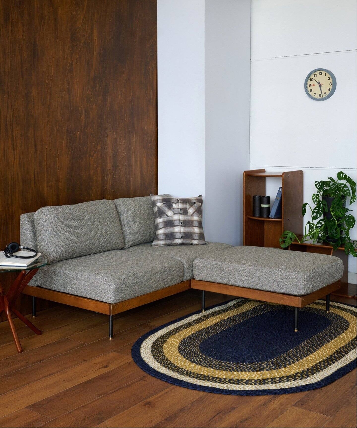 JOURNAL STANDARD FURNITURE（ジャーナルスタンダードファニチャー ） リル オットマン 2ND 25 グレー