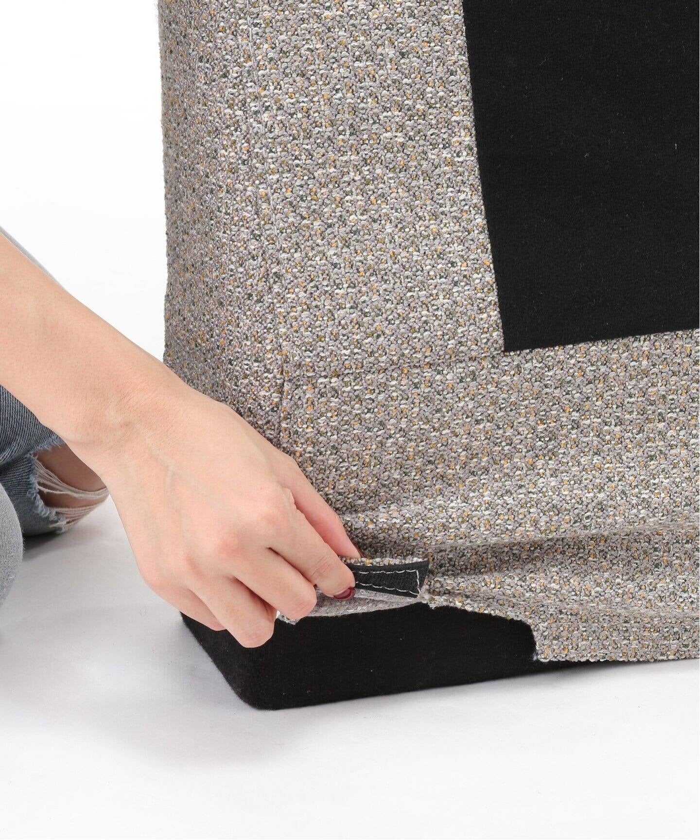 JOURNAL STANDARD FURNITURE（ジャーナルスタンダードファニチャー ） リルソファー 1シーター グレー