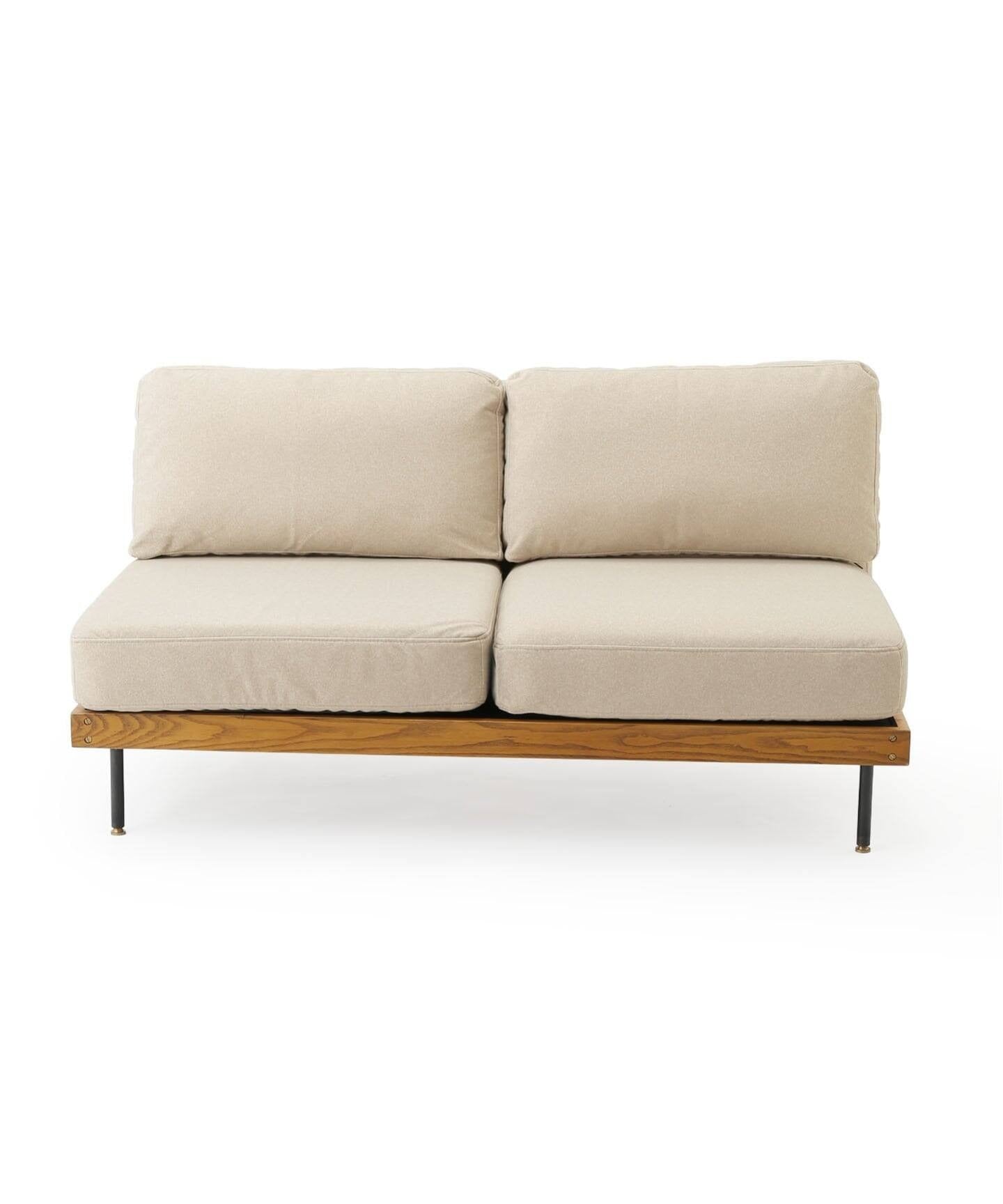 JOURNAL STANDARD FURNITURE（ジャーナルスタンダードファニチャー ） リルソファー 2P 25AW Fabric アイボリー