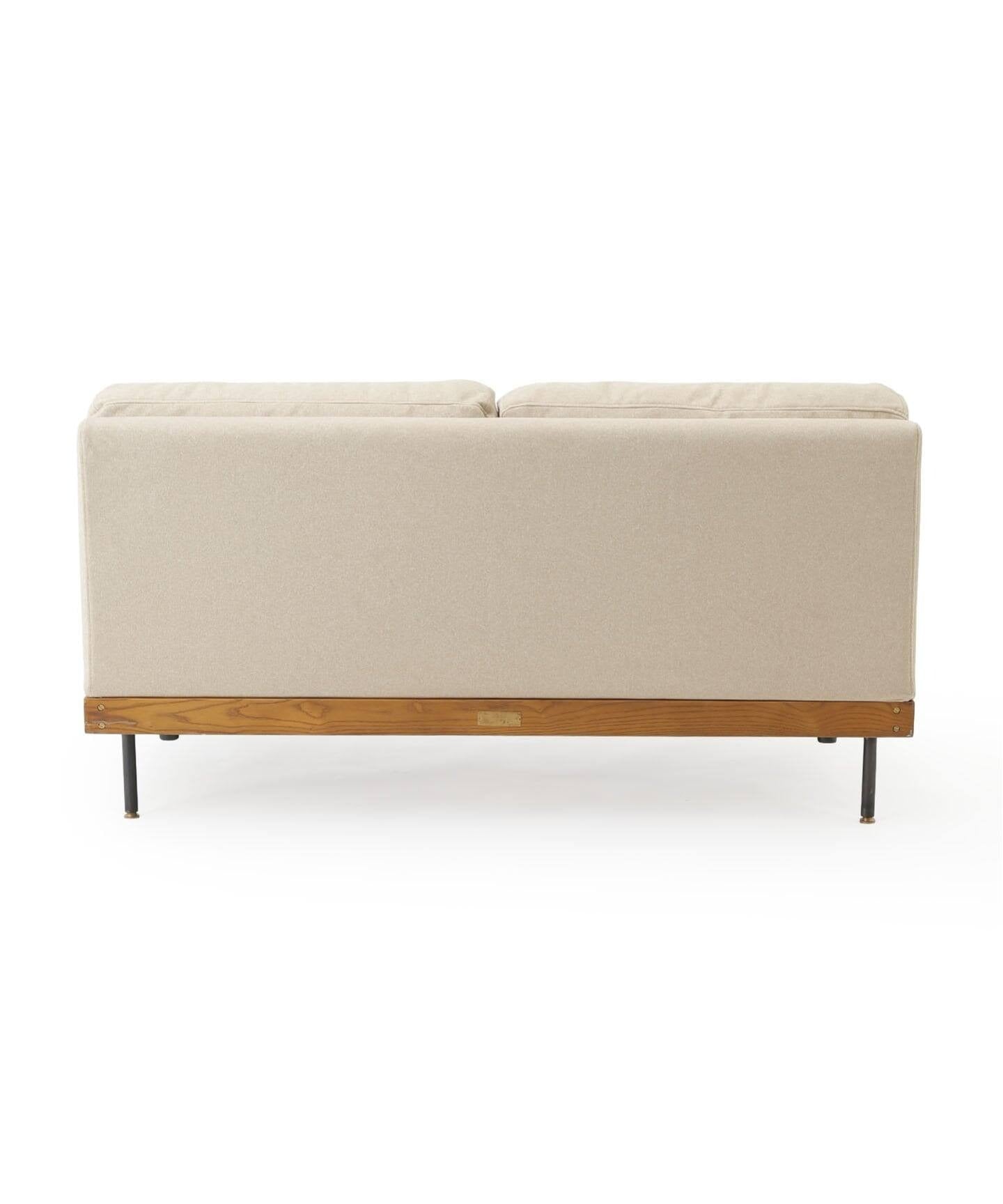 JOURNAL STANDARD FURNITURE（ジャーナルスタンダードファニチャー ） リルソファー 2P 25AW Fabric アイボリー