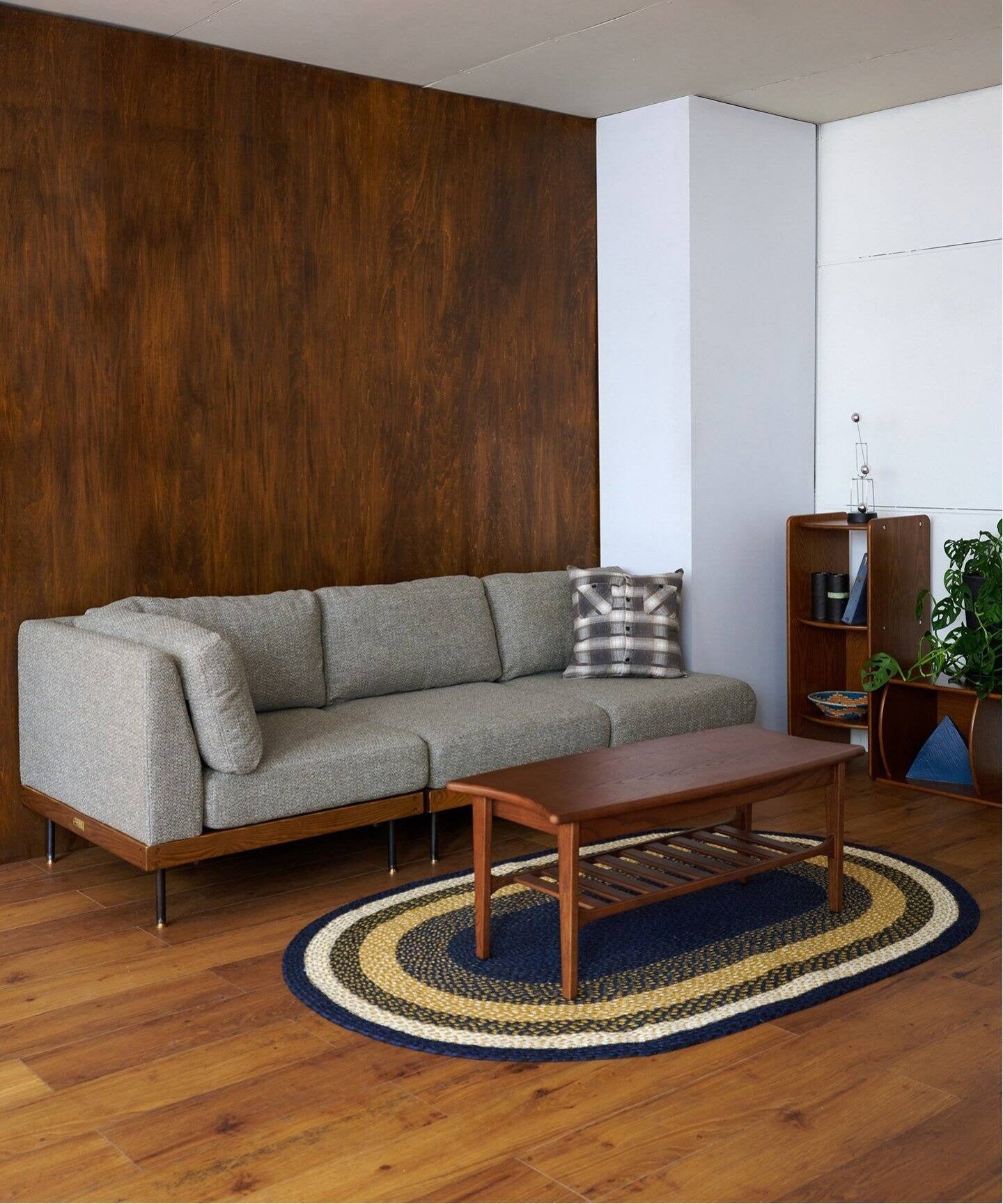 JOURNAL STANDARD FURNITURE（ジャーナルスタンダードファニチャー ） リルソファー 2P 2ND 25 グレー