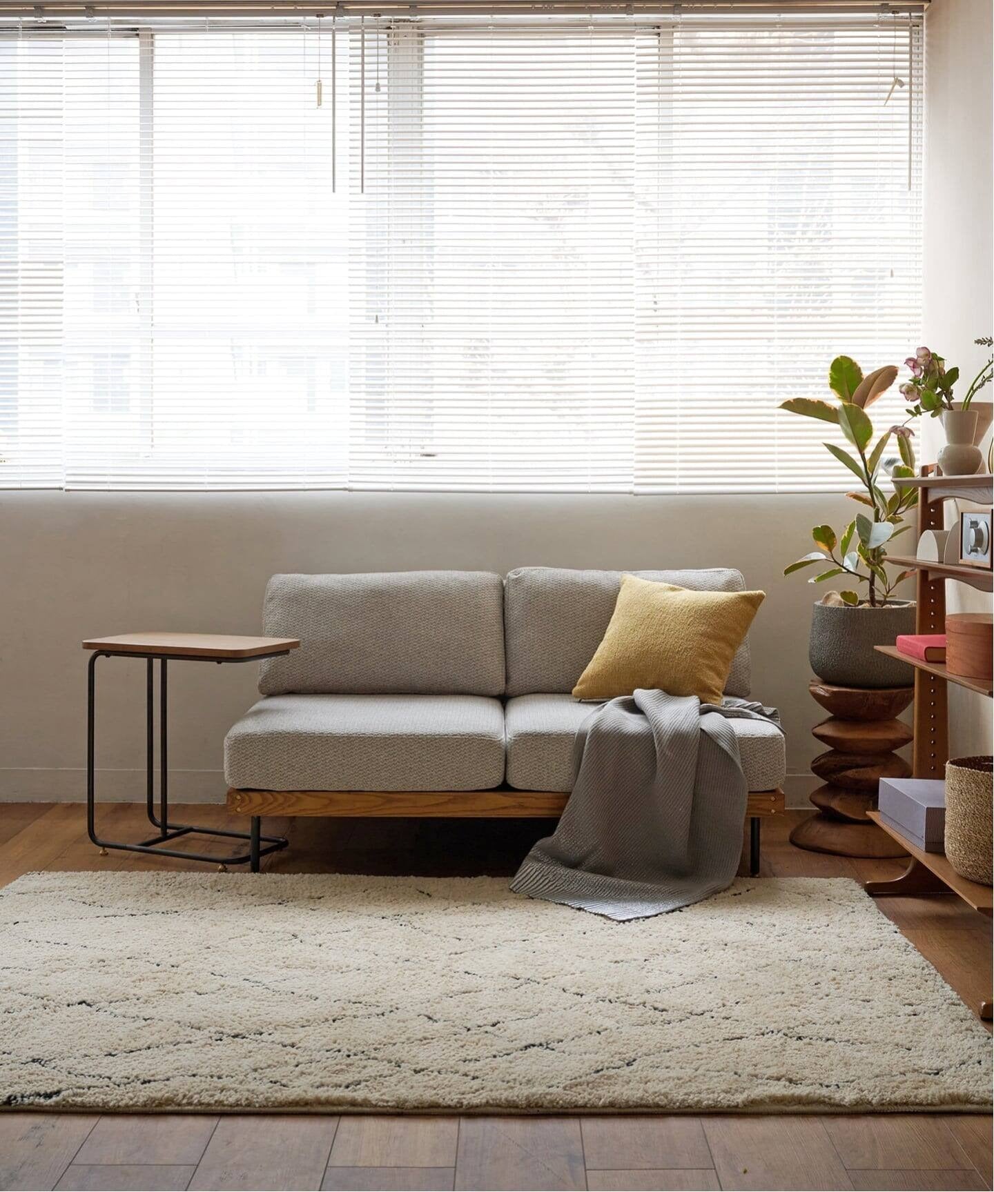 JOURNAL STANDARD FURNITURE（ジャーナルスタンダードファニチャー ） リルソファー 2P 2ND 25 アイボリー