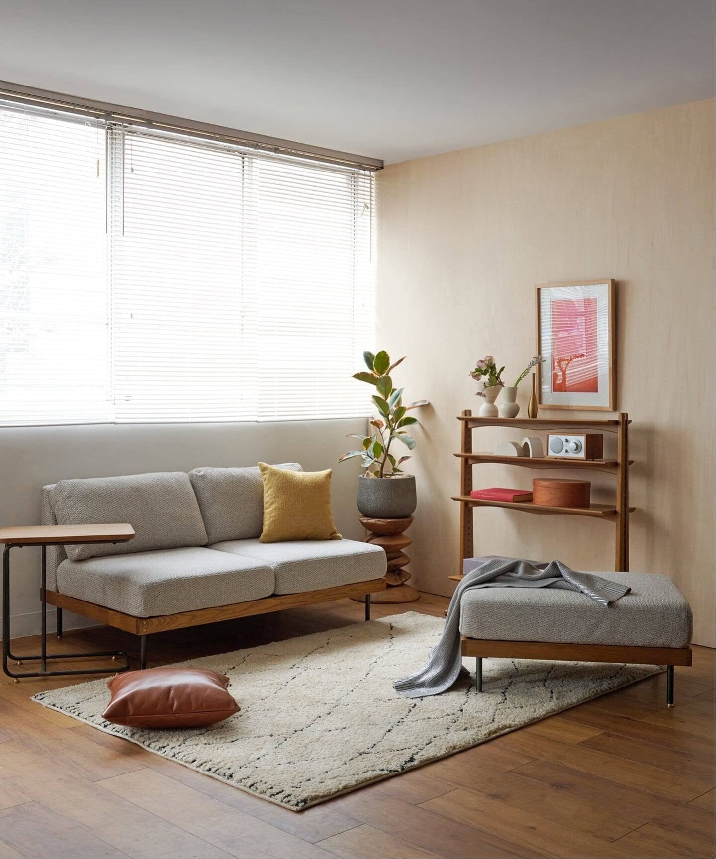 JOURNAL STANDARD FURNITURE（ジャーナルスタンダードファニチャー ） リルソファー 2P 2ND 25 アイボリー