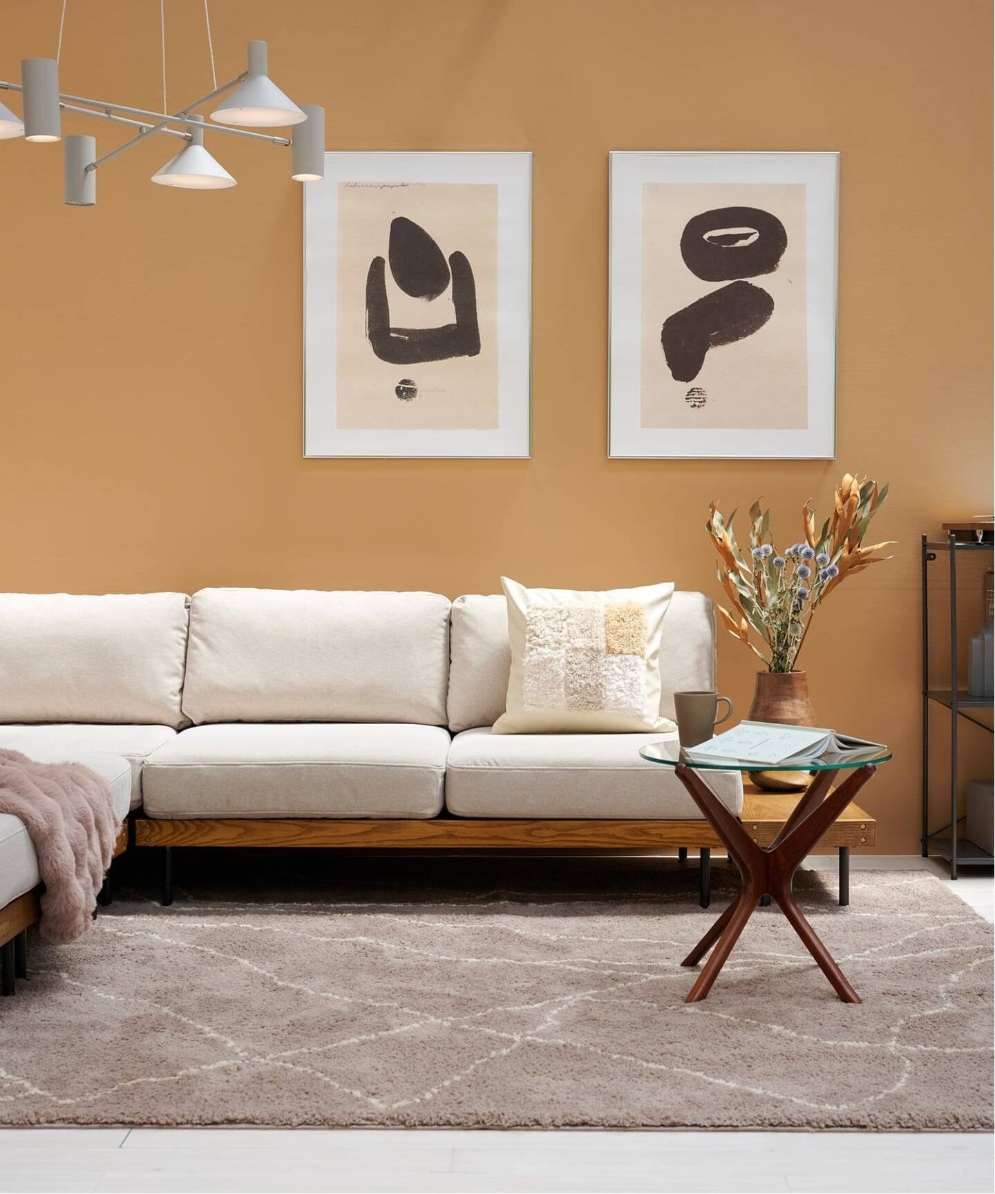 JOURNAL STANDARD FURNITURE（ジャーナルスタンダードファニチャー ） リルソファー 2P 25AW Fabric アイボリー