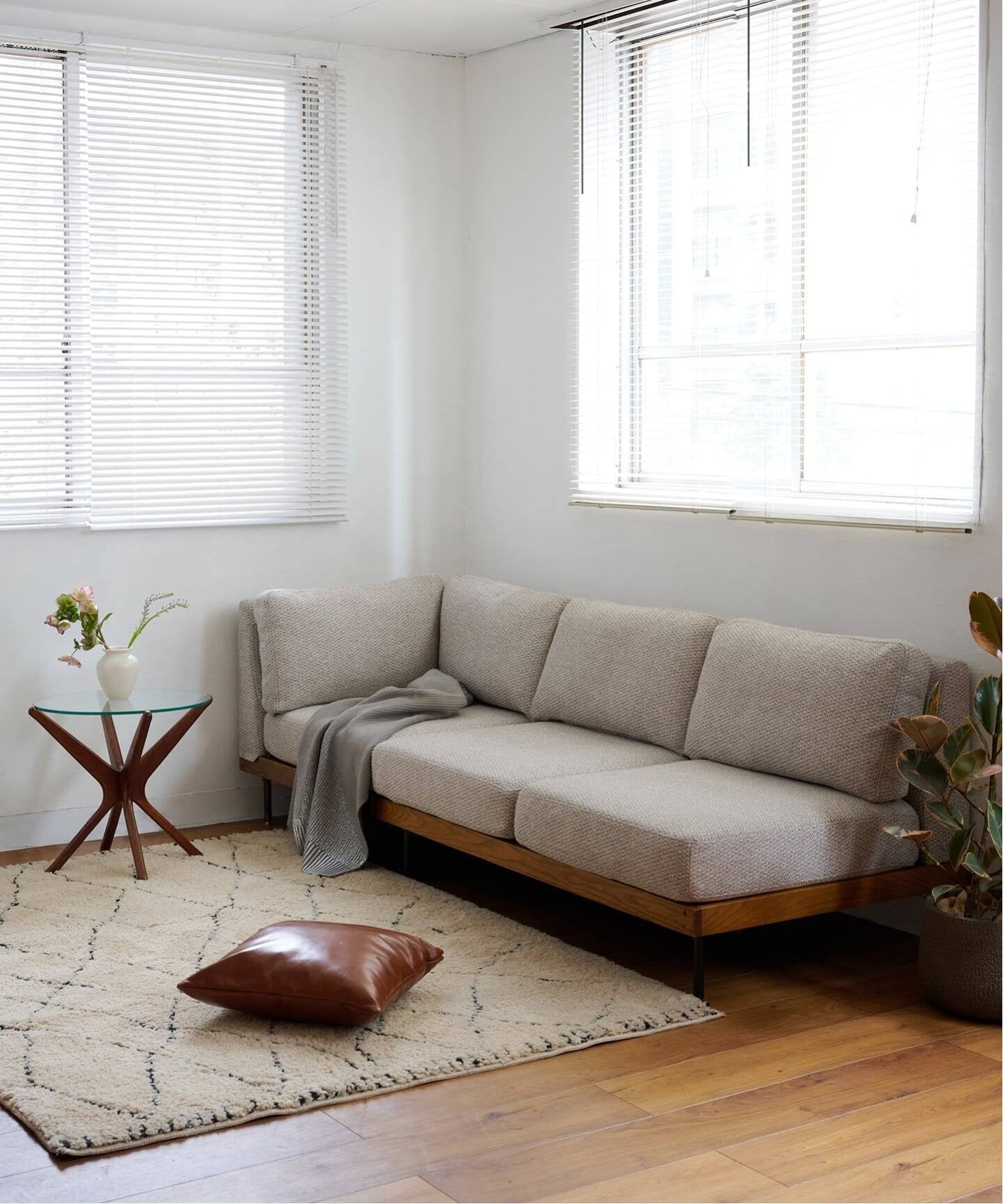 JOURNAL STANDARD FURNITURE（ジャーナルスタンダードファニチャー ） リルソファー 2P 2ND 25 アイボリー